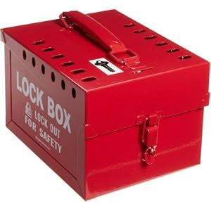 brady metal lock box|lock boxes for lockout tagout.